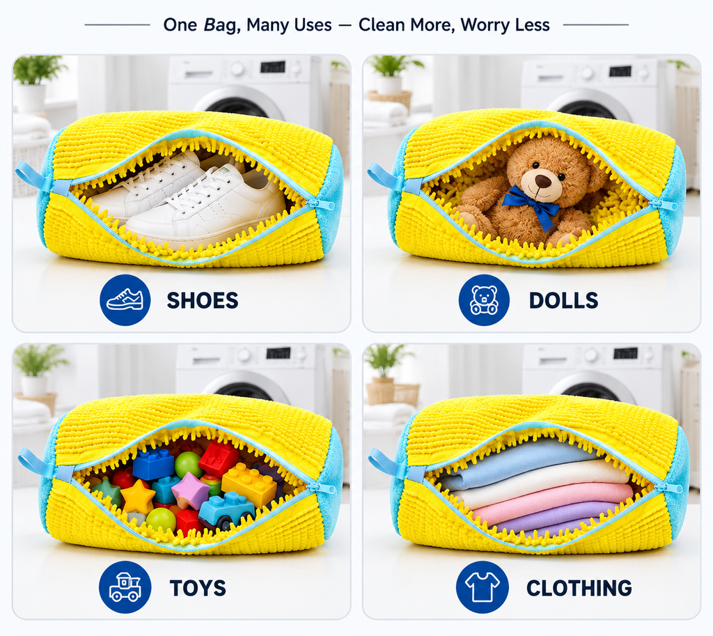 Trendora™ Shoe Washing Bag (Pack of 2)